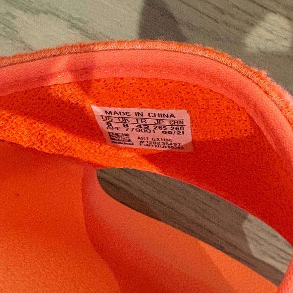 IVY PARK Bold Orange Slide Sandals - Picture 12 of 13